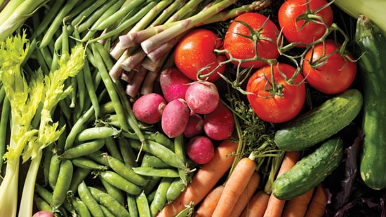 Variety of vegetables