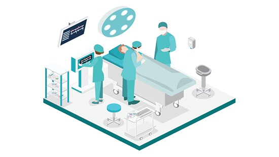 Ecolab Operating Room Program Illustration