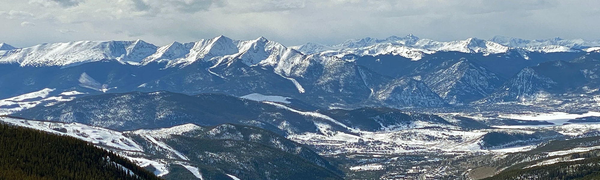 Colorado Summit County mountain range
